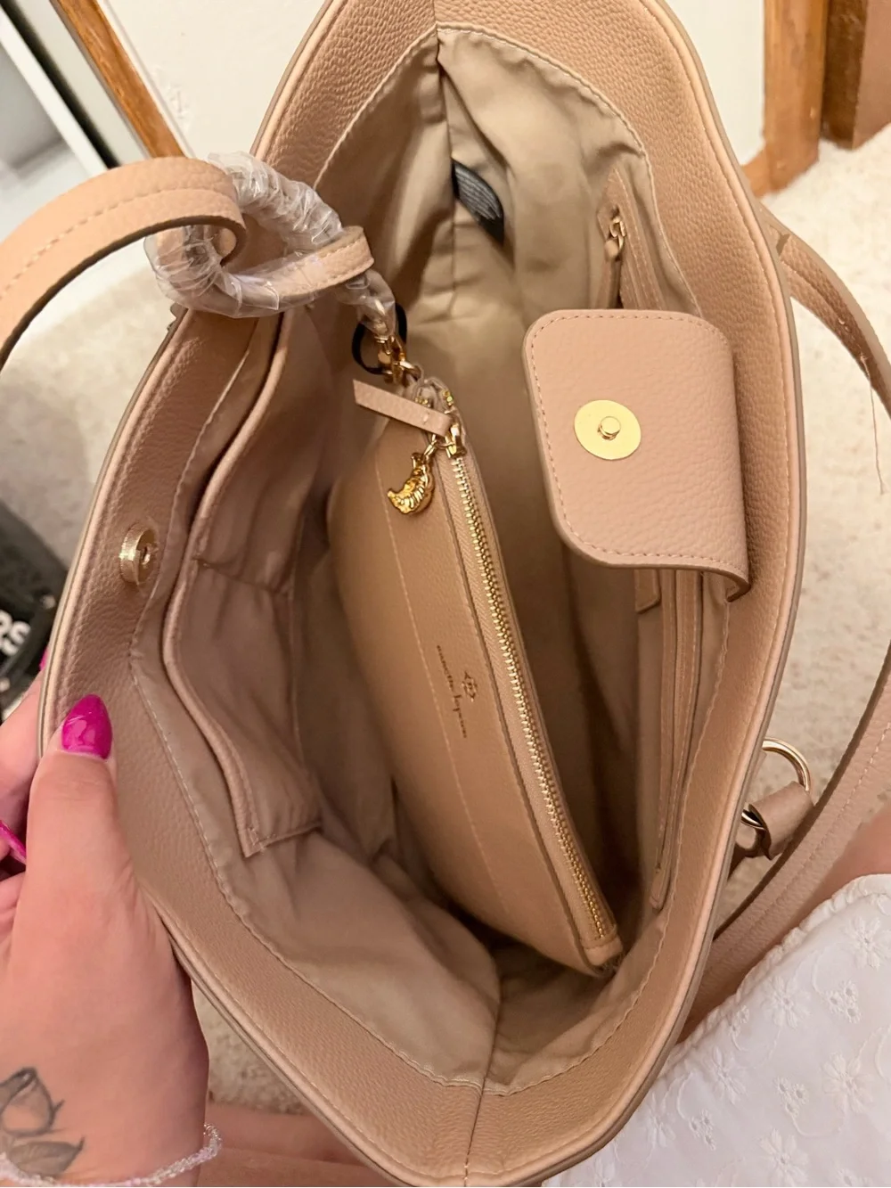 Blush Pink Tote Bag
